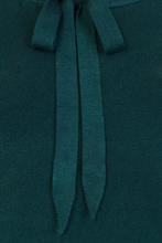 Laden Sie das Bild in den Galerie-Viewer, Feinstrick-Pulli, Pretty Illusion, Flaschengrün