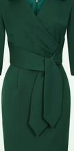 Laden Sie das Bild in den Galerie-Viewer, Bleistiftkleid Imogen, Flaschengrün