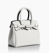 Laden Sie das Bild in den Galerie-Viewer, Handtasche Petite Miss Plus - Neopren-Stoff, Bedruckt im Korbgeflecht-Design