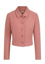 Laden Sie das Bild in den Galerie-Viewer, Vintage Jacke Midge Bon Ton, Altrosa