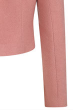 Laden Sie das Bild in den Galerie-Viewer, Vintage Jacke Midge Bon Ton, Altrosa