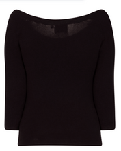 Laden Sie das Bild in den Galerie-Viewer, Feinstrick-Pulli Pretty Illusion, Schwarz