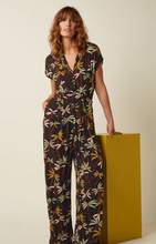 Laden Sie das Bild in den Galerie-Viewer, Vintage Jumpsuit, Maria Jumpsuit La Rochelle, Schwarz, Plus Size