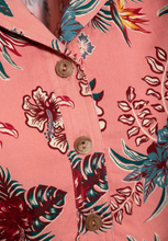 Laden Sie das Bild in den Galerie-Viewer, Hawaiibluse Hibiscus, Rosa