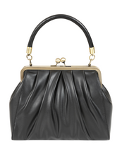 Laden Sie das Bild in den Galerie-Viewer, Vintage Tasche mit Schultergurt , Scarlett Frame , Schwarz