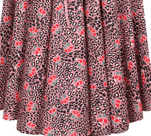 Laden Sie das Bild in den Galerie-Viewer, Swingkleid "Lola Cherry Leopard", Pink