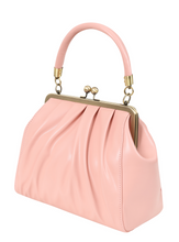 Laden Sie das Bild in den Galerie-Viewer, Vintage Tasche mit Schultergurt , Scarlett Frame , Rosa