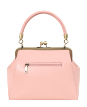 Laden Sie das Bild in den Galerie-Viewer, Vintage Tasche mit Schultergurt , Scarlett Frame , Rosa