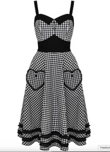 Laden Sie das Bild in den Galerie-Viewer, Swingkleid Mel Gingham