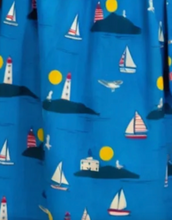 Laden Sie das Bild in den Galerie-Viewer, Swingkleid Gina Lighthouses, Blau