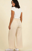 Laden Sie das Bild in den Galerie-Viewer, Culotte-Hose Eden mit Leinen, Sand/Beige