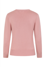 Laden Sie das Bild in den Galerie-Viewer, Pullover Bella Bow 40's, Rosa