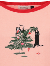 Laden Sie das Bild in den Galerie-Viewer, Pink Kiki Puurfect Christmas Jumper