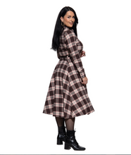 Laden Sie das Bild in den Galerie-Viewer, Hemdblusenkleid Jayne – Rose