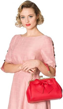 Laden Sie das Bild in den Galerie-Viewer, Handtasche Lockwood Bow, Rot
