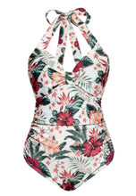 Laden Sie das Bild in den Galerie-Viewer, Badeanzug Flowers, Creme