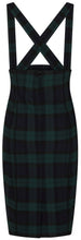 Laden Sie das Bild in den Galerie-Viewer, Bleistiftrock Evelyn Pinafore, Grün, Plus Size