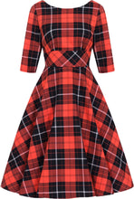 Laden Sie das Bild in den Galerie-Viewer, Swingkleid Clementine , Orange , Plus Size