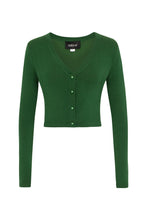 Laden Sie das Bild in den Galerie-Viewer, Strickbolero Kimberley, grün