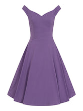 Laden Sie das Bild in den Galerie-Viewer, Swingkleid Ridley, lila