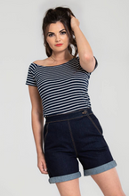 Laden Sie das Bild in den Galerie-Viewer, Shorts Yaz, Denim