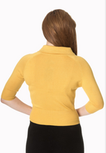 Laden Sie das Bild in den Galerie-Viewer, Cardigan April, Senf