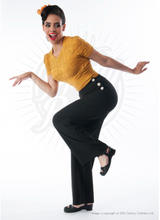 Laden Sie das Bild in den Galerie-Viewer, Swinghose Pretty 40's Classic, Schwarz