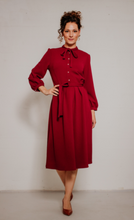 Laden Sie das Bild in den Galerie-Viewer, Kleid Niko Dakar, burgunder
