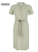 Laden Sie das Bild in den Galerie-Viewer, Kleid Dita,Grün