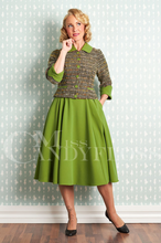 Laden Sie das Bild in den Galerie-Viewer, Kleid Liora-Gia, grün