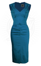 Laden Sie das Bild in den Galerie-Viewer, Bleistiftkleid Rita, Petrol