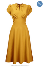 Laden Sie das Bild in den Galerie-Viewer, Swingkleid Starlet, Senf