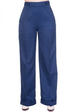 Laden Sie das Bild in den Galerie-Viewer, Hose Party On, Navy, Plus Size