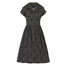 Laden Sie das Bild in den Galerie-Viewer, Swingkleid Judy Hatch, Navy, Plus Size