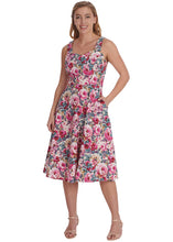 Laden Sie das Bild in den Galerie-Viewer, Swingkleid Bloom Dress, Floral
