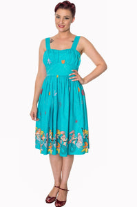 Swingkleid Sophia, aqua