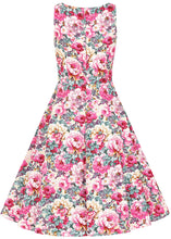 Laden Sie das Bild in den Galerie-Viewer, Swingkleid Bloom Dress, Floral
