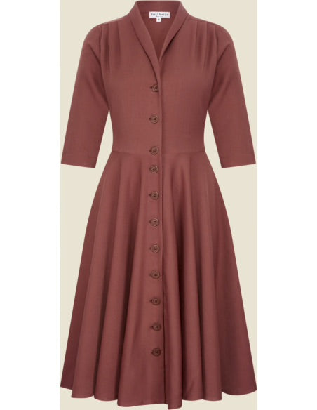 Kleid D´laine Gabrielle, Braun