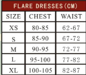 Swingkleid Vanity, Rot
