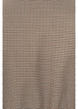 Laden Sie das Bild in den Galerie-Viewer, Jacke Robin Houndstooth 40s, Braun
