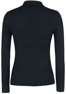 Rollkragenpullover Spiros, Schwarz