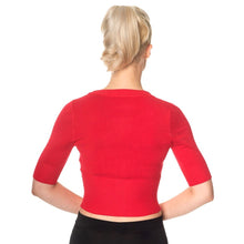 Laden Sie das Bild in den Galerie-Viewer, Cardigan Sweet Dreamer, Rot
