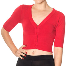 Laden Sie das Bild in den Galerie-Viewer, Cardigan Sweet Dreamer, Rot
