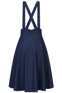 Swingrock Dottie, Denim, Plus Size
