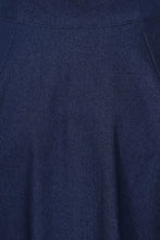 Laden Sie das Bild in den Galerie-Viewer, Swingrock Dottie, Denim, Plus Size
