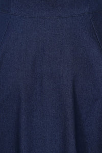 Swingrock Dottie, Denim, Plus Size