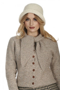 Cardigan Posey Tie, Beige