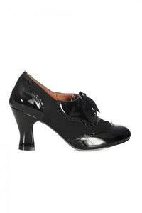 Hochfront Pumps, Bertie´s Waterfall Heels, Schwarz