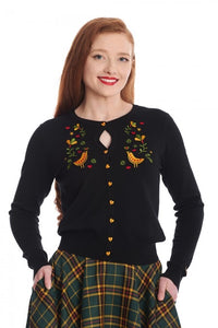 Cardigan Heritage Birdie, Schwarz