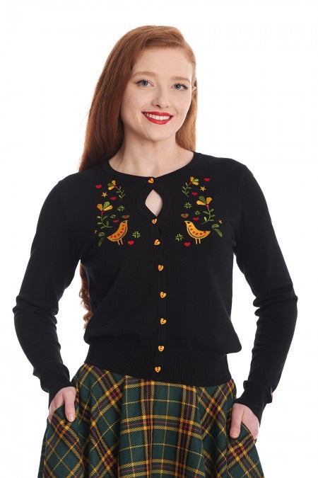 Cardigan Heritage Birdie, Schwarz